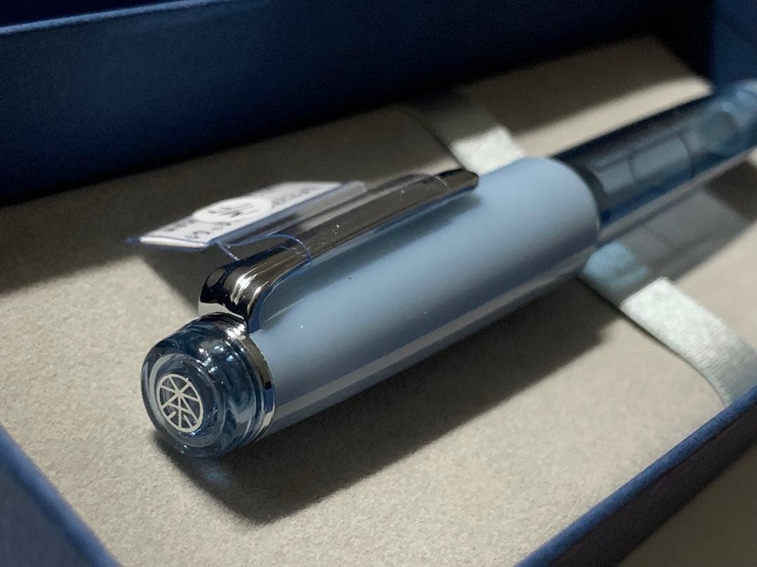 CHASKA BLUE SILVER 万年筆