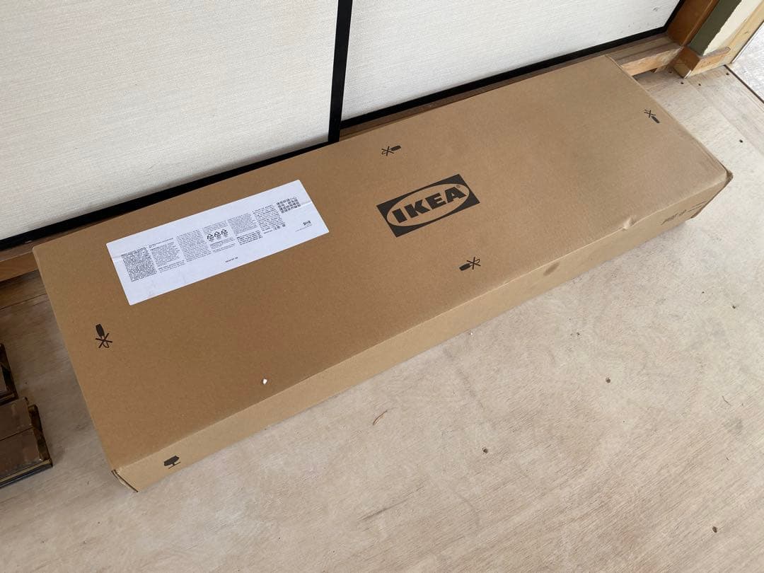 洗面台鏡　新品　IKEA レッタン ミラーキャビネット 60x15x95cm