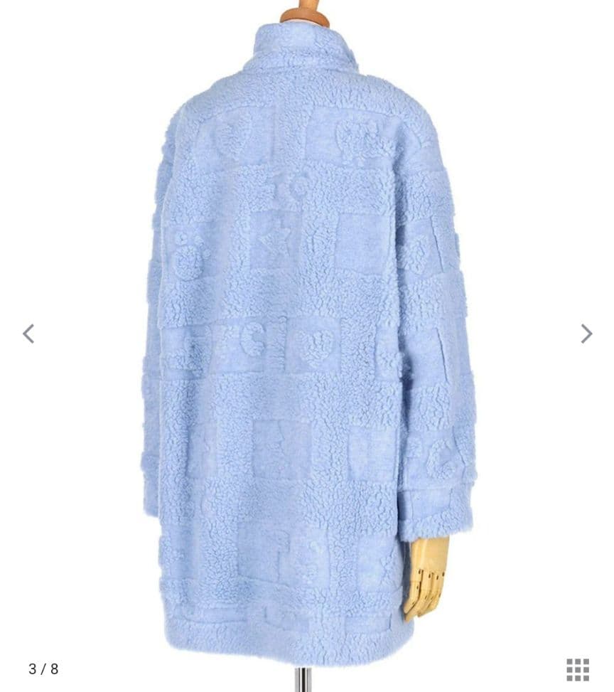 新品タグ付き ワコール ツモリチサト ローブ ガウン 羽織 ルームウェア ボア