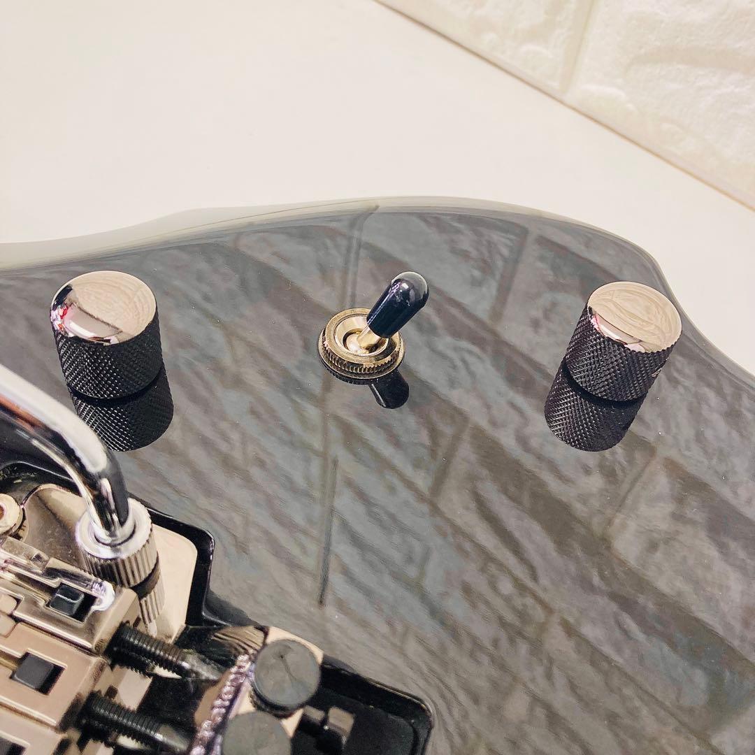 Grass Roots FOREST エレキギター シースルーブラック