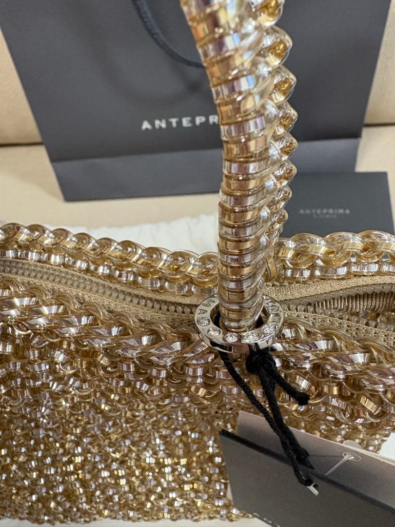 新品✨完売品　アンテプリマ　ANTEPRIMA スタンダードZ シルバーゴールド