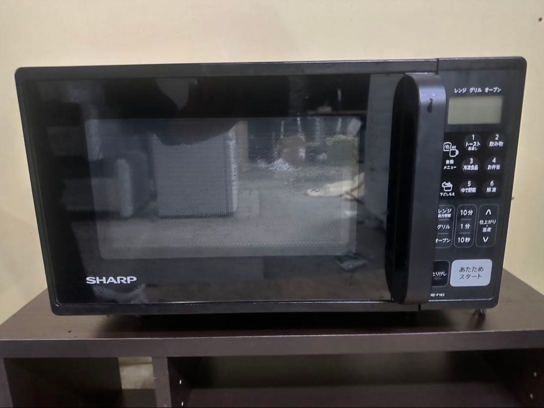 SHARP ブラック電子レンジ RE-F16B Amazon.co.jp: シャープ オーブンレンジ 16L ブラック系SHARP RE-F161