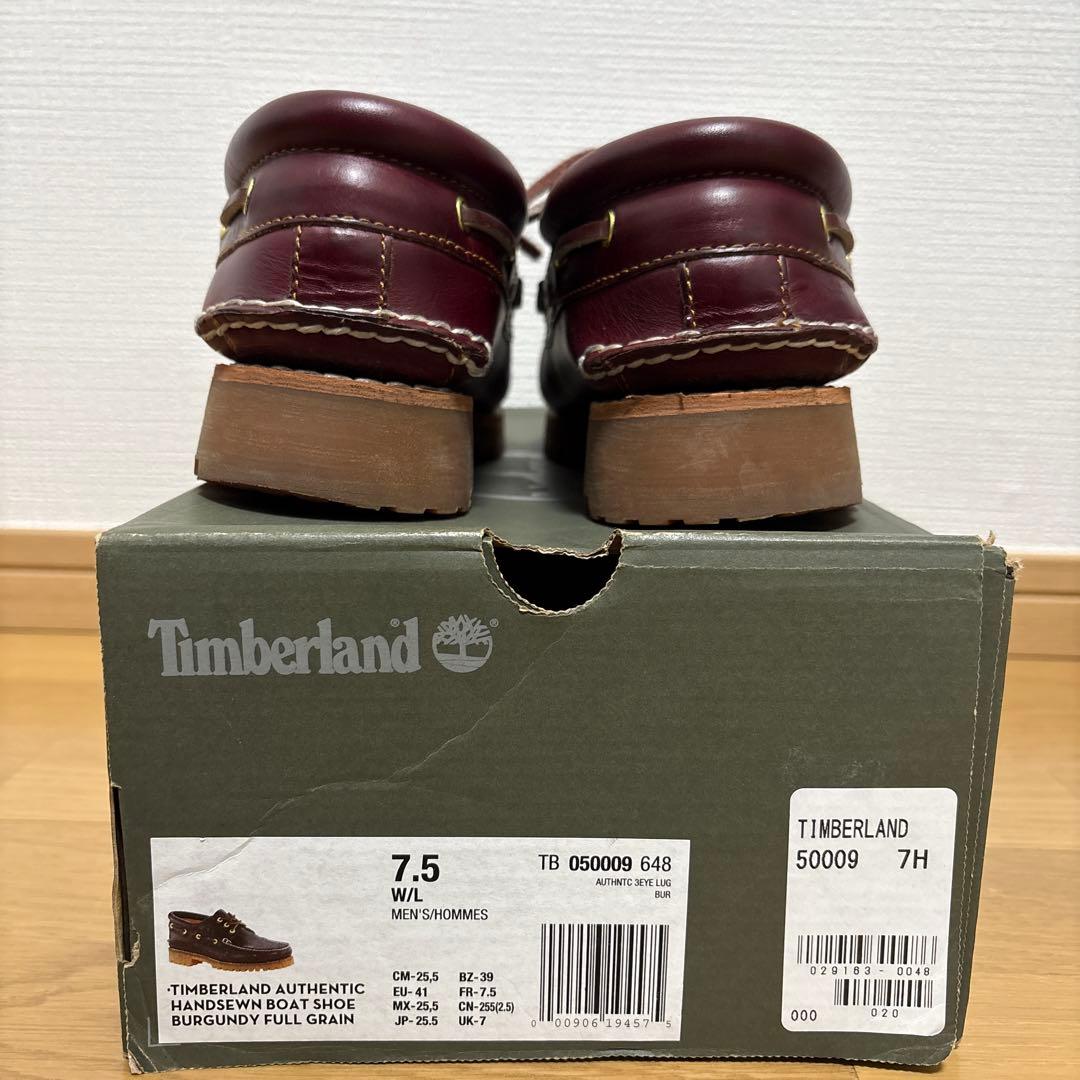 Timberland 3eye burgundy スリーアイ バーガンディ
