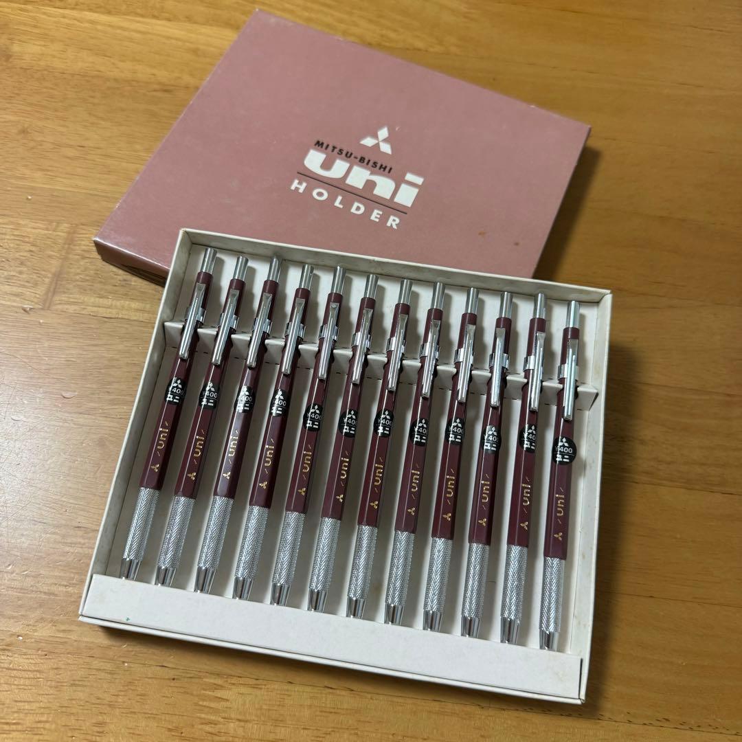 三菱鉛筆 mitsubishi lead holder 芯ホルダー 箱付き - メルカリ 三菱