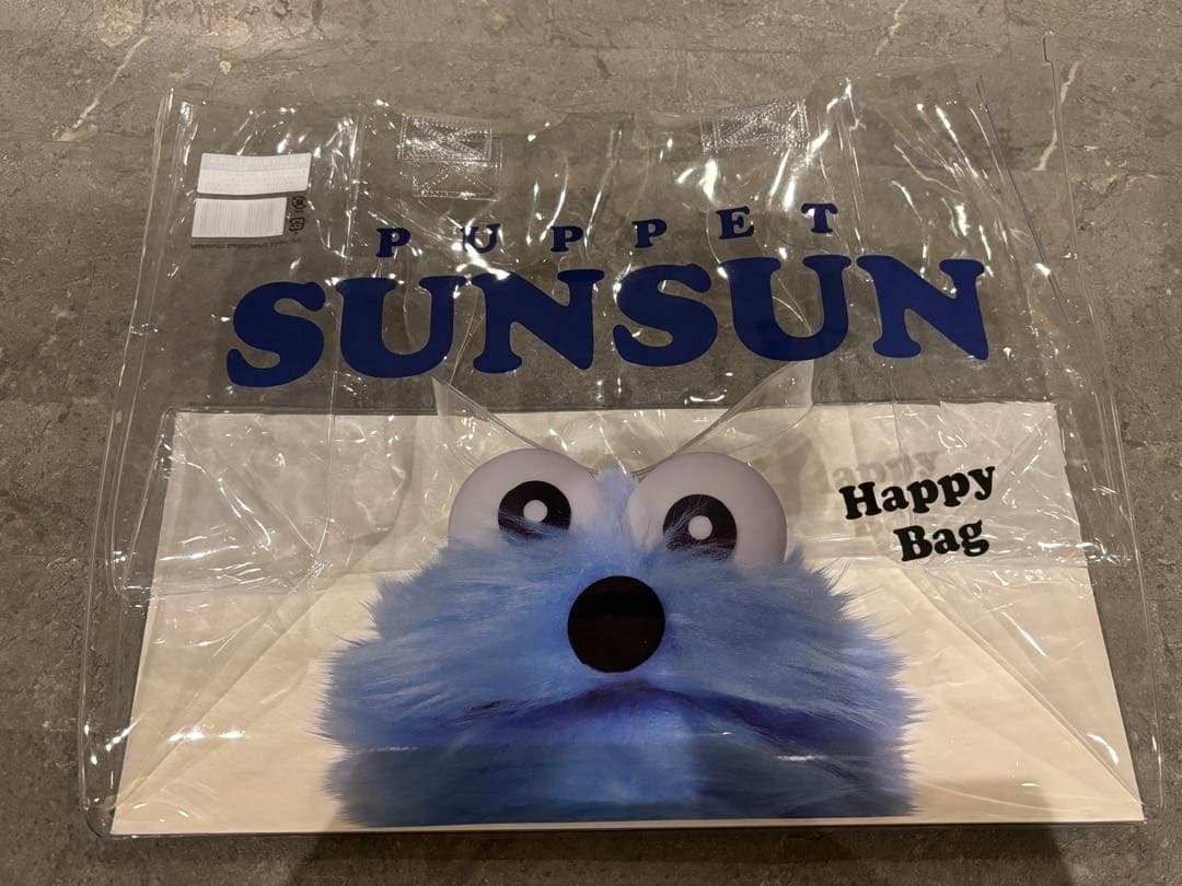 【新品】パペットスンスン　フィギュア　ハッピーバッグ　セブンイレブン トート