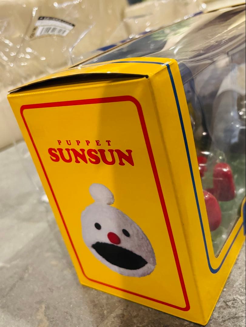 【新品】パペットスンスン　フィギュア　ハッピーバッグ　セブンイレブン トート