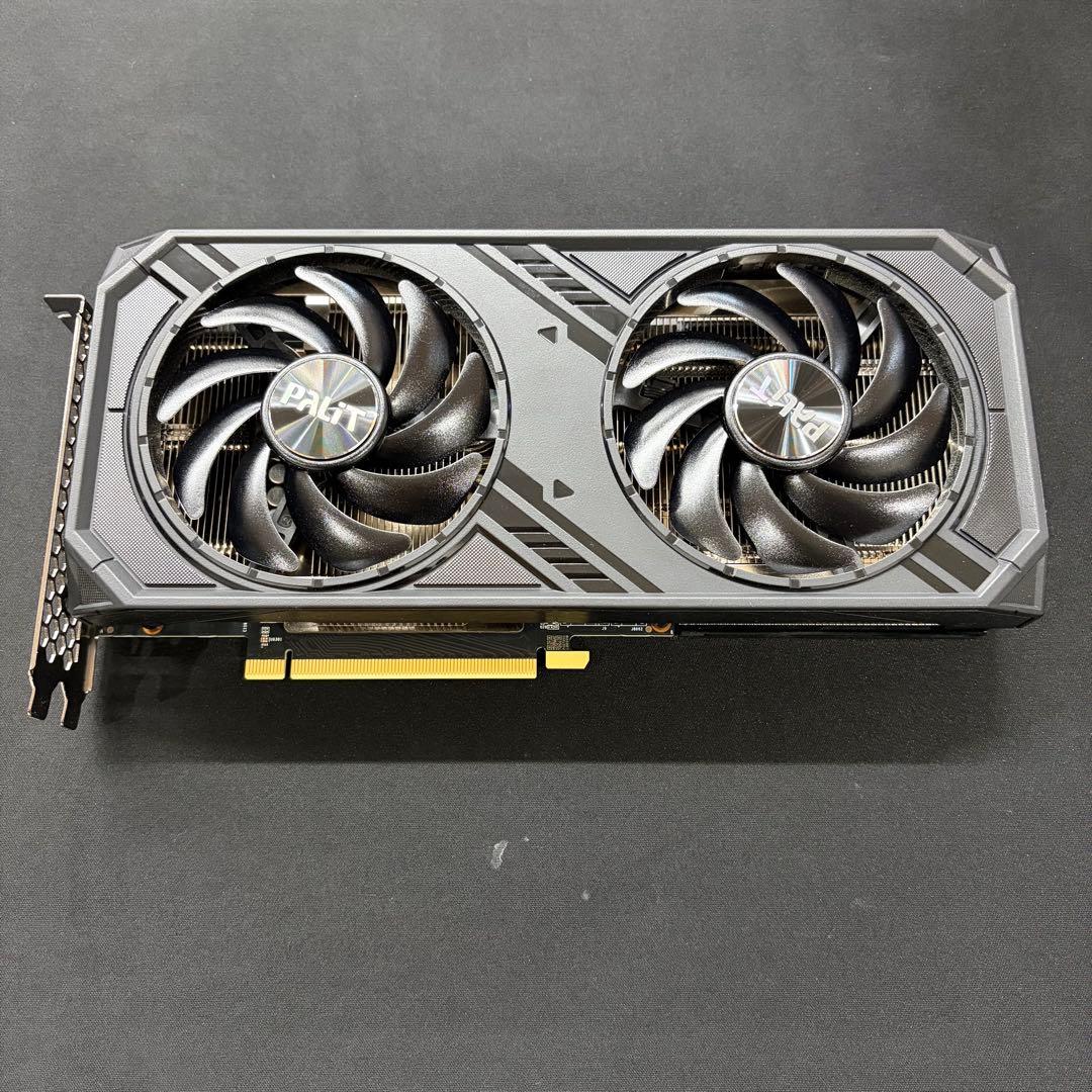 【動作品・美品】GeForce RTX4070 Palit DUAL OC 12 動作品・美品】GeForce RTX4070 Palit DUAL OC 12 動作品・美品