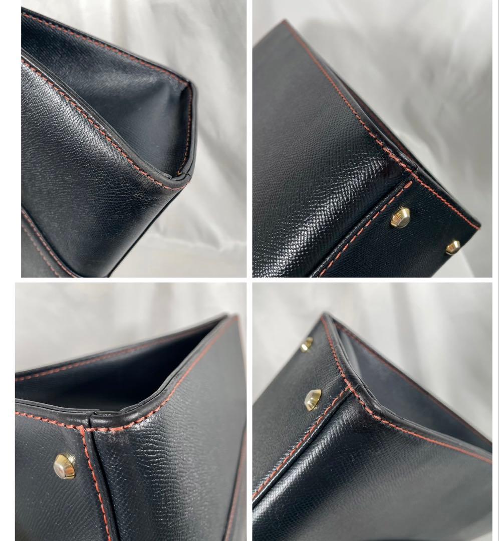 美品 大峽製鞄 オオバセイホウ ビジネスバッグ トートバッグ ヨーロピアンカーフ