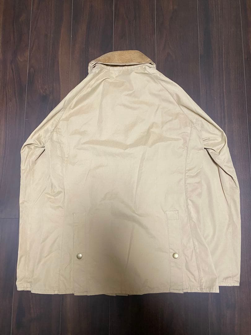 Barbour ベージュジャケット　ビデイル　ノンオイル　サイズ38