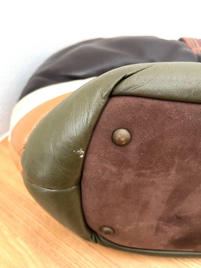 【andu amet】シープスキン　ハンドバッグ