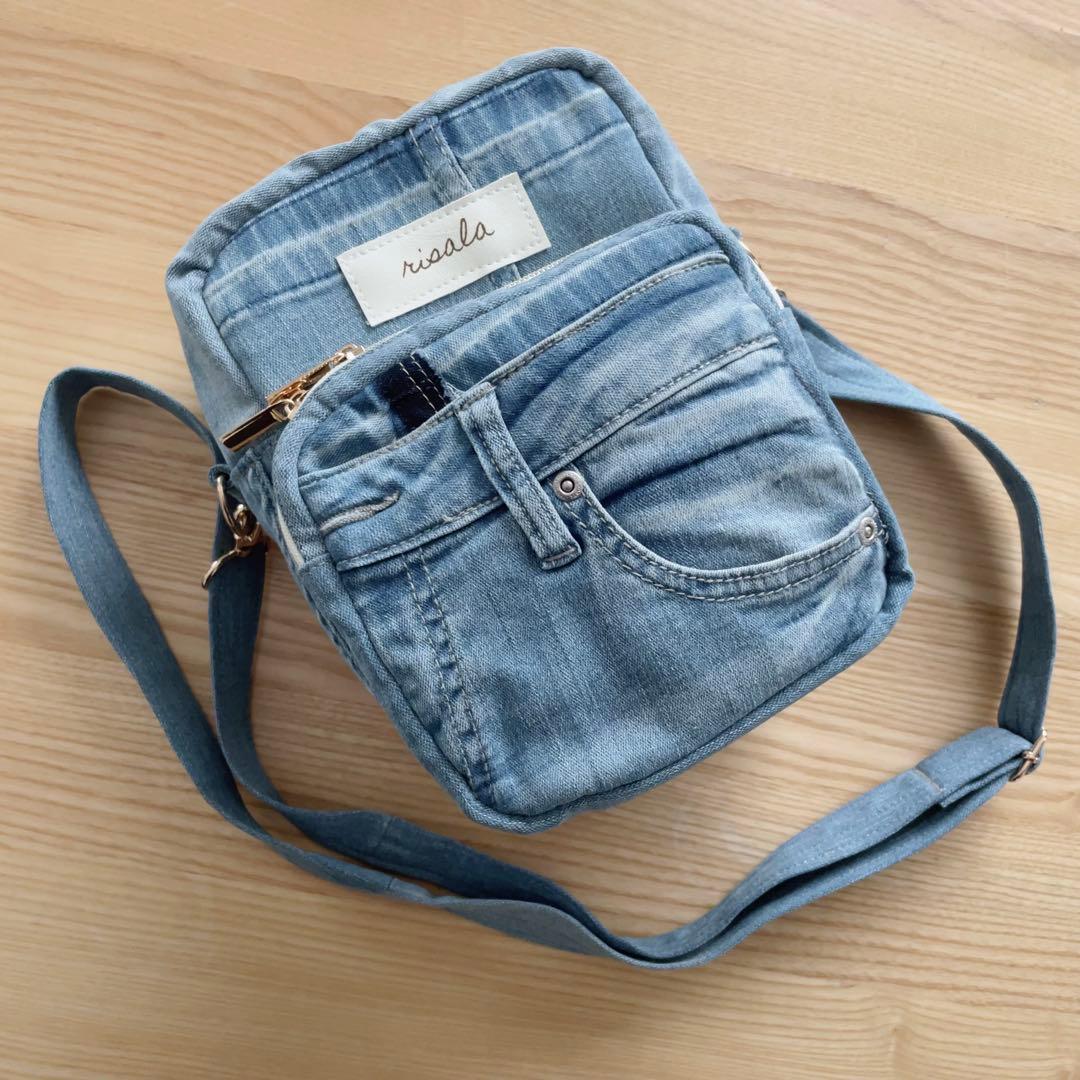 デニムリメイク ショルダーバッグ