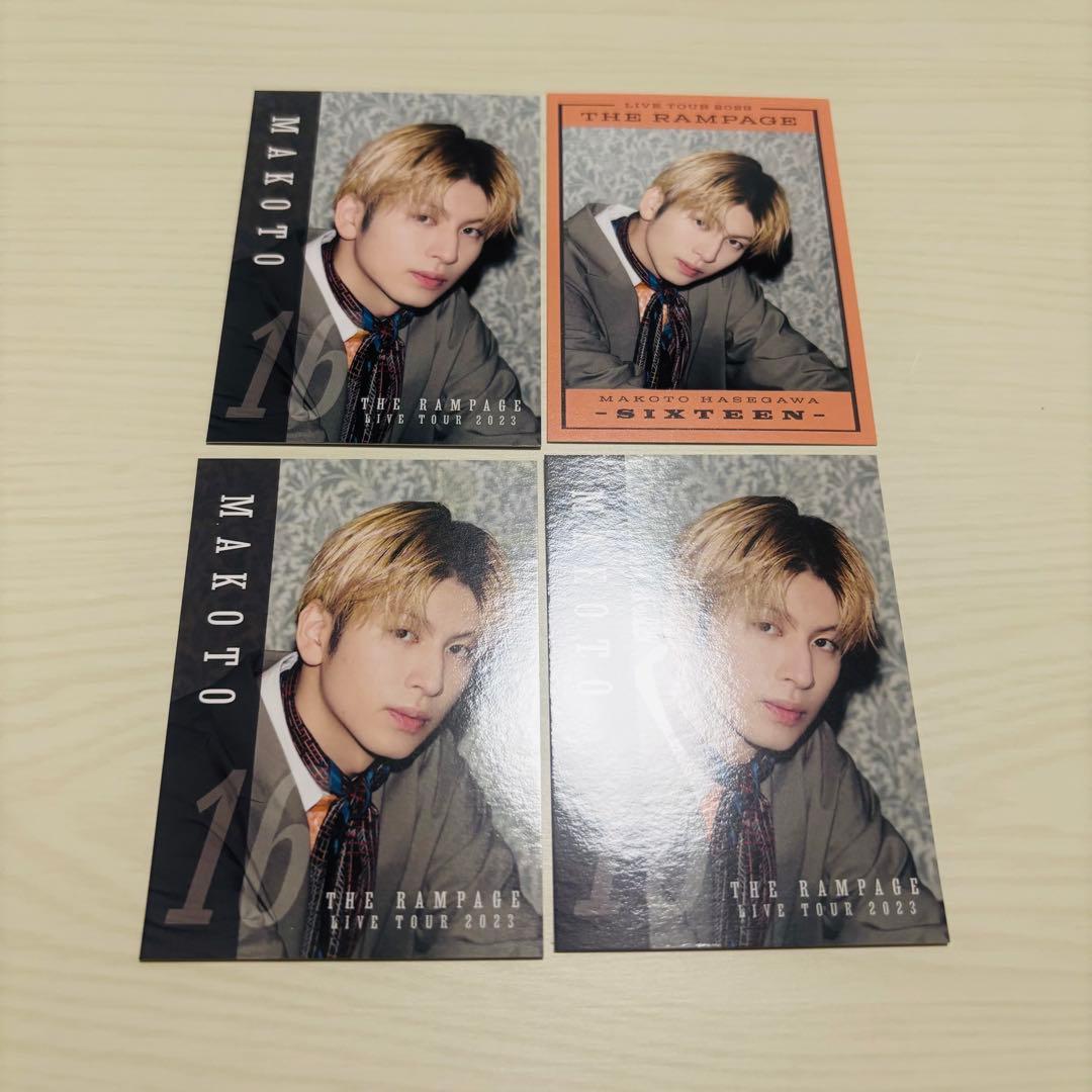 長谷川慎さん フォトカード4枚 - メルカリ