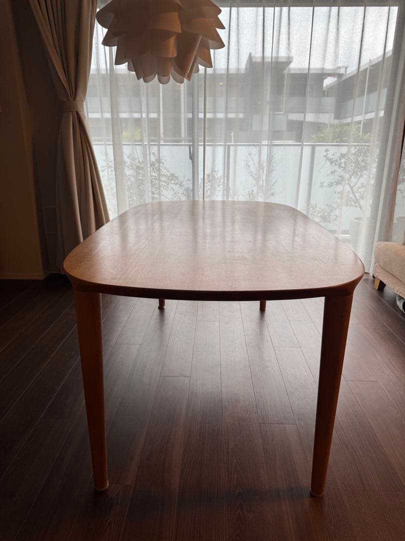 送料込み　最終値下げ　家具蔵　美品　無垢材 ナラ　ダイニングテーブル