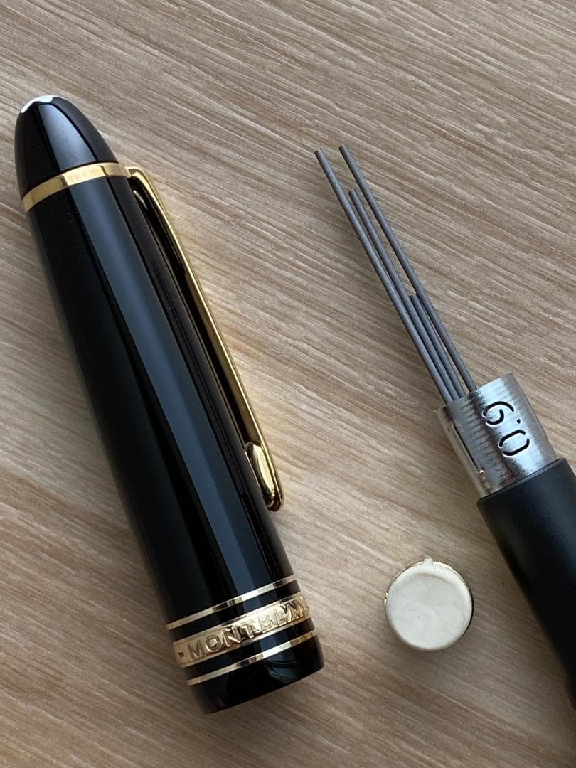 モンブランル・グラン＃167黒軸ペンシル0．9ミリ芯