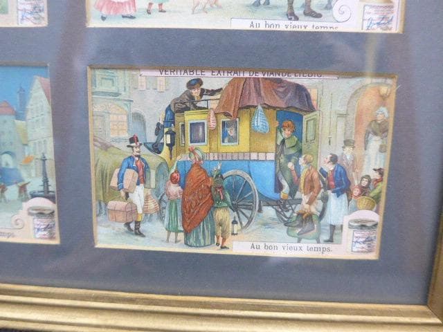 アンティークカード、1910年　亜鉛版刷りのもの