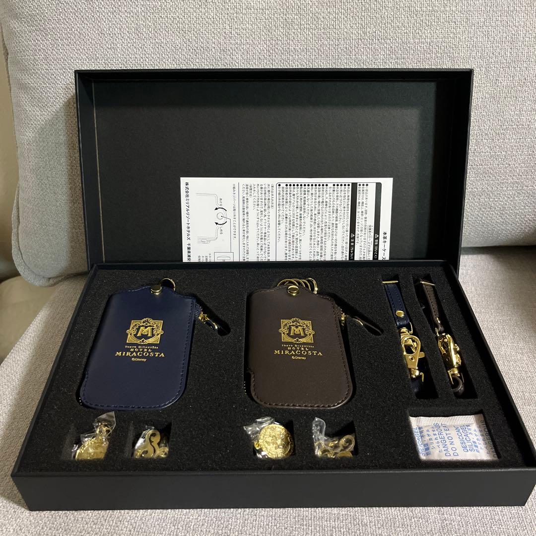 非売品】 ディズニーシー ミラコスタホテル 本革キーケース