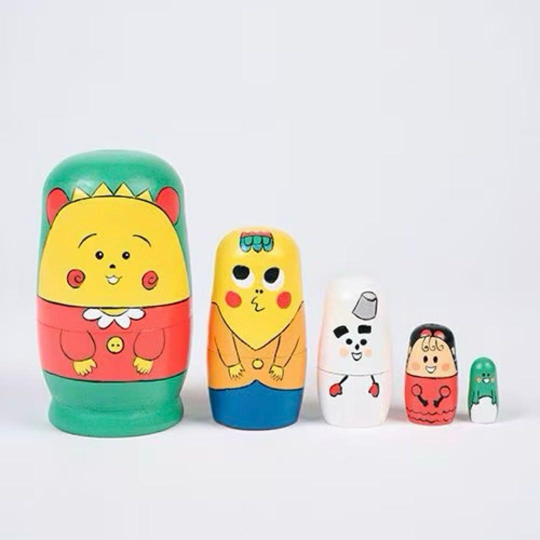 COJI-COJI×studio CLIP　コジコジ　立体貯金箱　マトリョーシカ