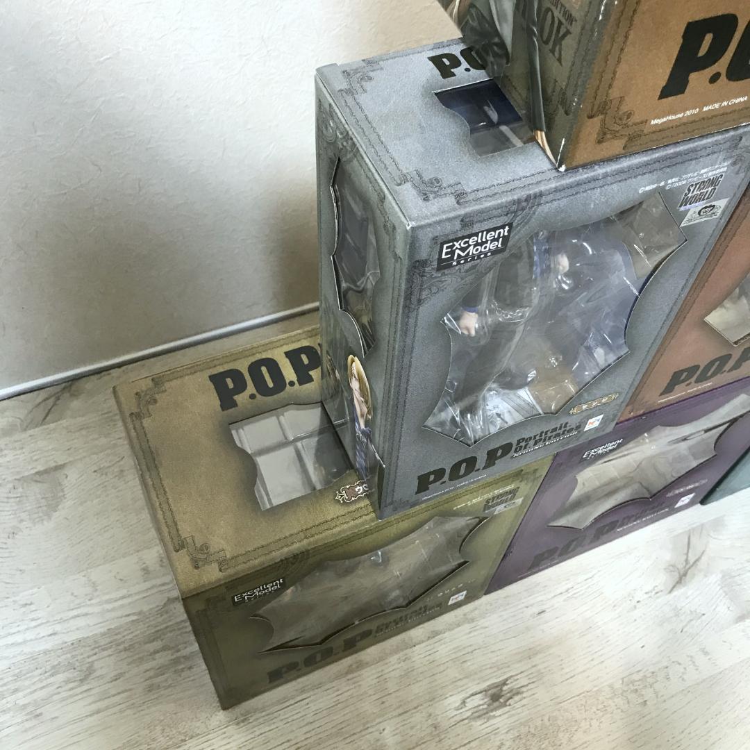 【未使用未開封】ワンピース P.O.P ストロングエディション フィギュアセット