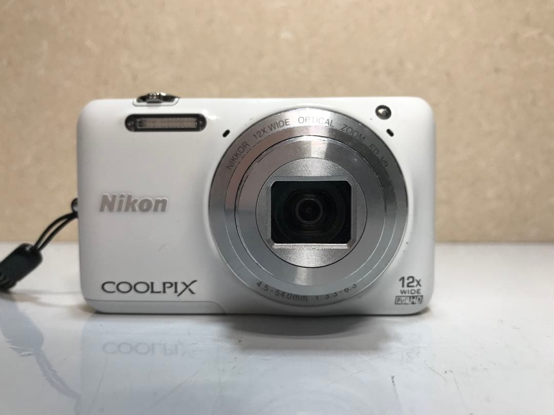 Nikon COOLPIX S6600 ホワイト 12倍ズーム