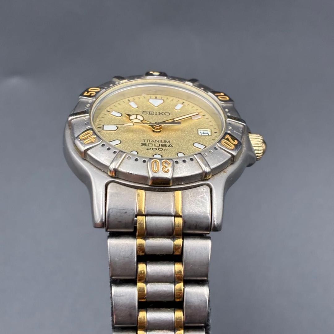 SEIKO SCUBA AIR DIVER’S 7N35 6100