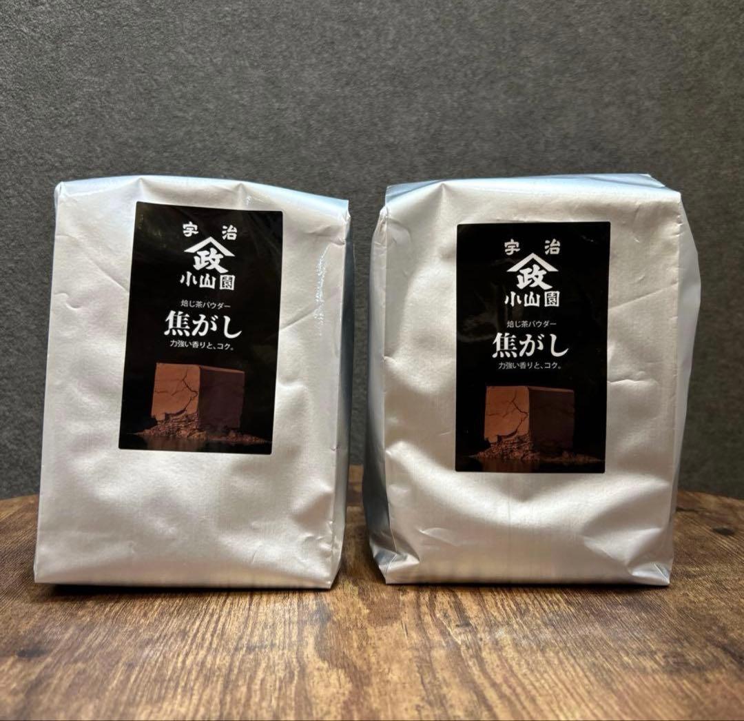 【即日発送可能】　山政小山園 ほうじ茶 パウダー 焦がし2kg 袋 05091437d7f8e594884082a0c24536