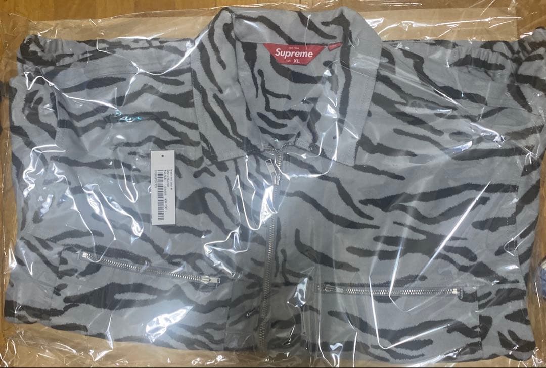 Supreme Moleskin Work Jacket Zebra XL - メルカリ