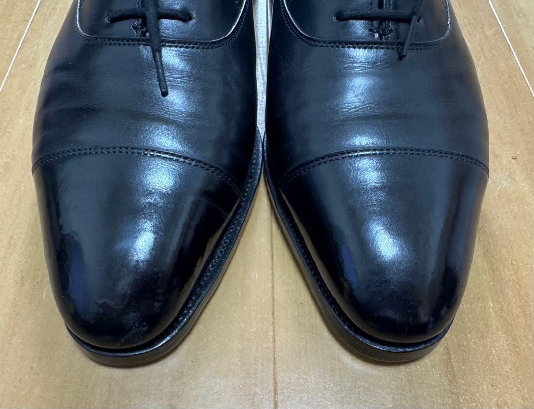 美品ジョンロブ　黒　シティ2 10 1/2E