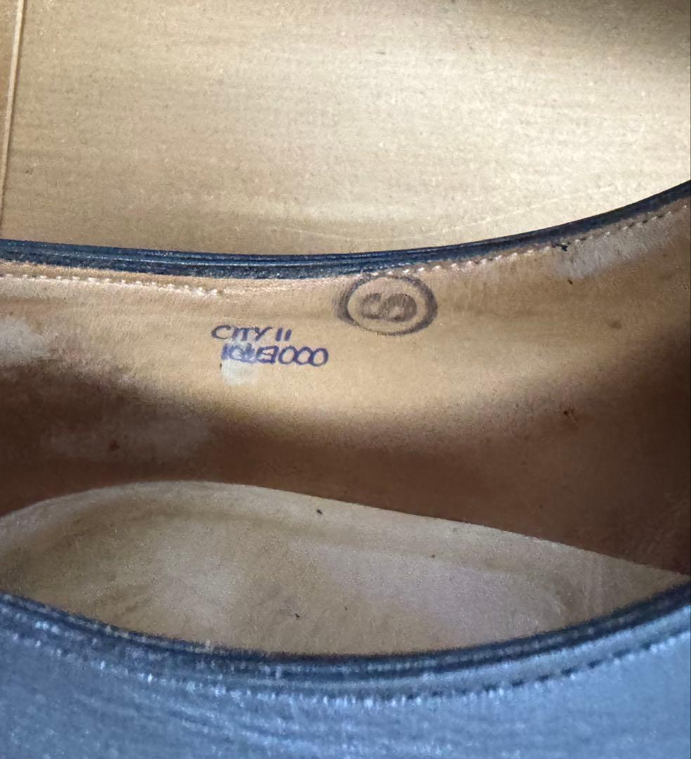 美品ジョンロブ　黒　シティ2 10 1/2E