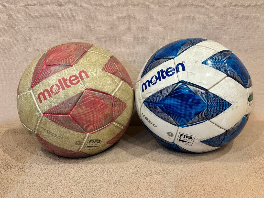 molten ヴァンタッジオ 4900 FIFA認証 5号球 2個セット モルテン ヴァンタッジオ4900 芝用 molten ボール サッカーボール 5号