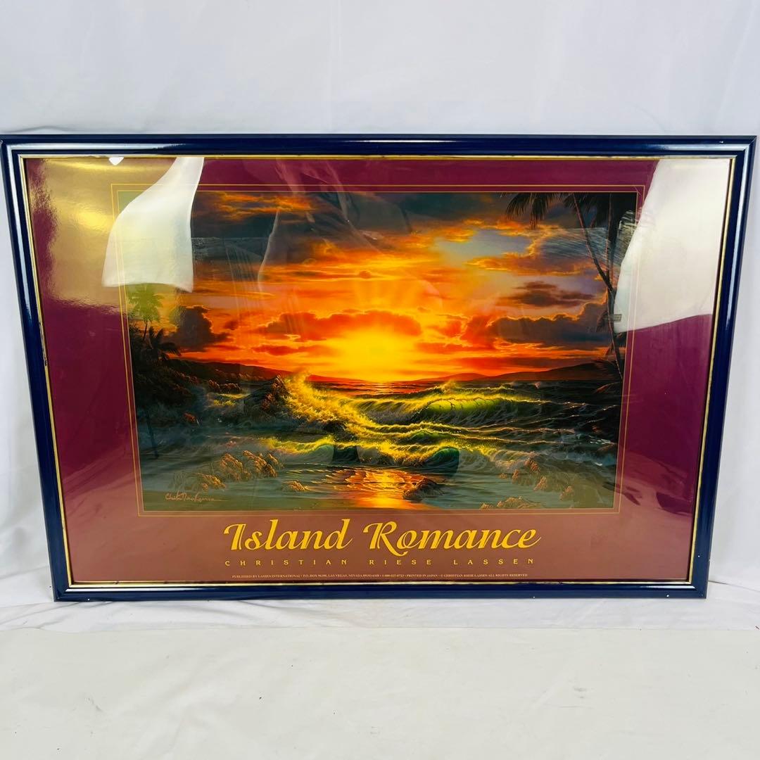 【良品】 ラッセン 特大  Romance ポスター