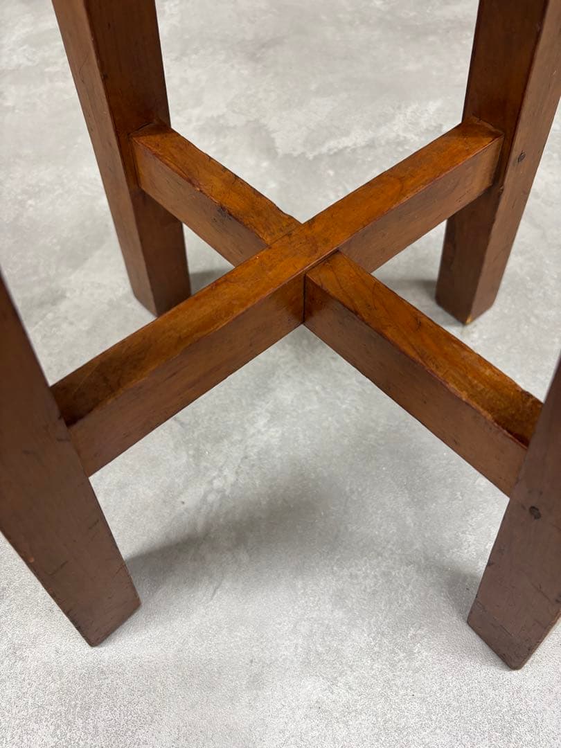 丸椅子　スツール　椅子　アンティーク　古道具