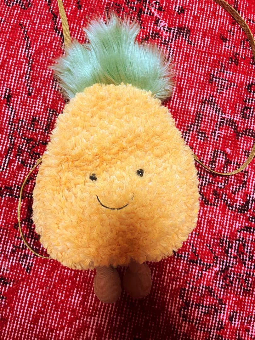 ジェリーキャット　パイナップル　ぬいぐるみ　ショルダーバッグ　JERRY CAT