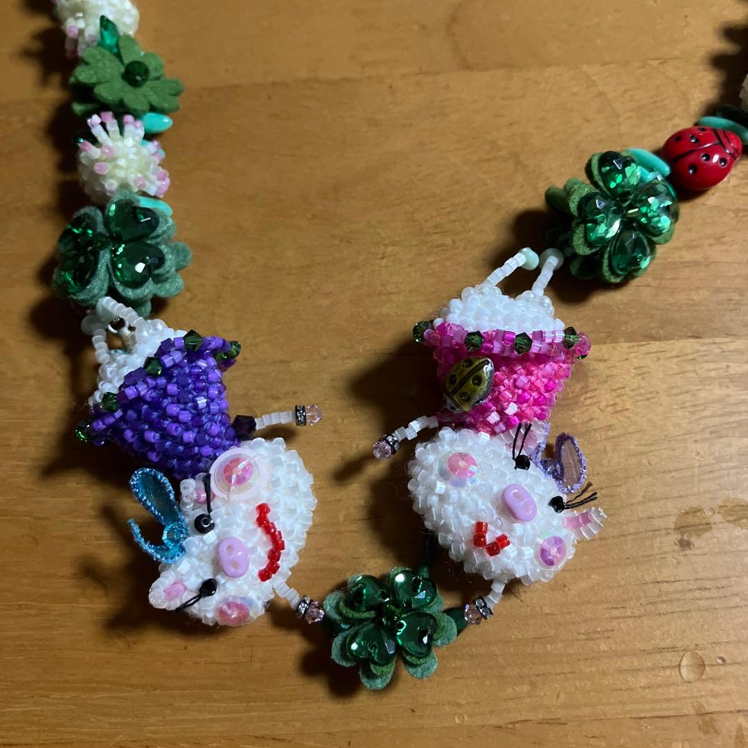 アルベロベロネックレス アルベロベロ 可愛い飾り、眼鏡ホルダー 新品