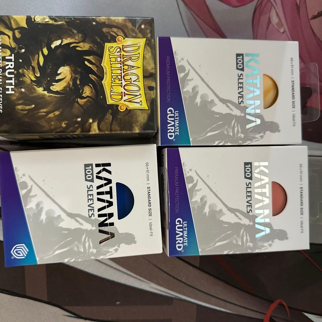 ドラゴンシールド　カタナスリーブ　まとめ売り