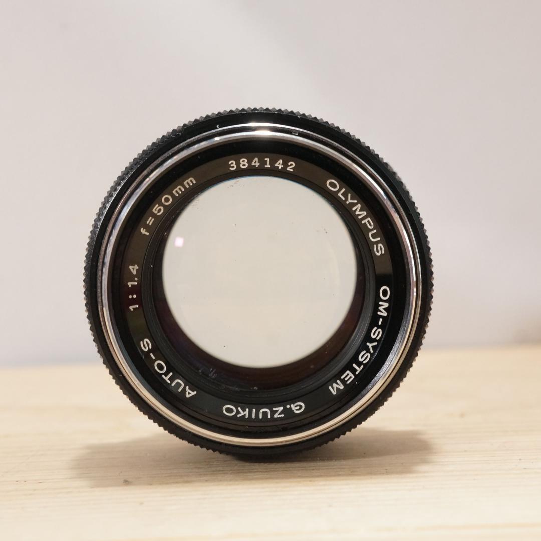 動作確認済/説明書付】OLYMPUS OM-1 変圧アダプタ付き