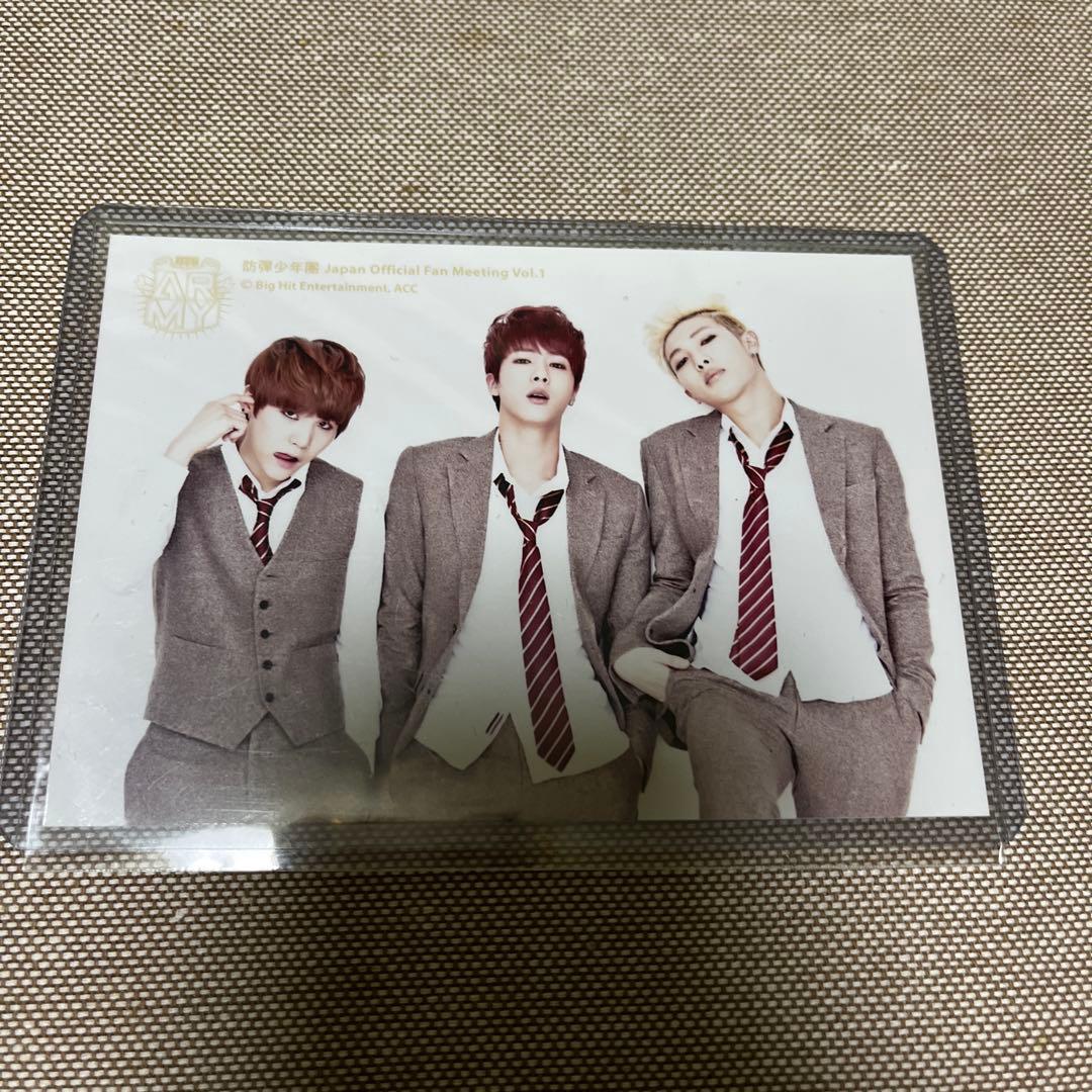 BTS 日本　ファンミーティング　Vol1 ファンミ　生写真　ユンギ　コンプ