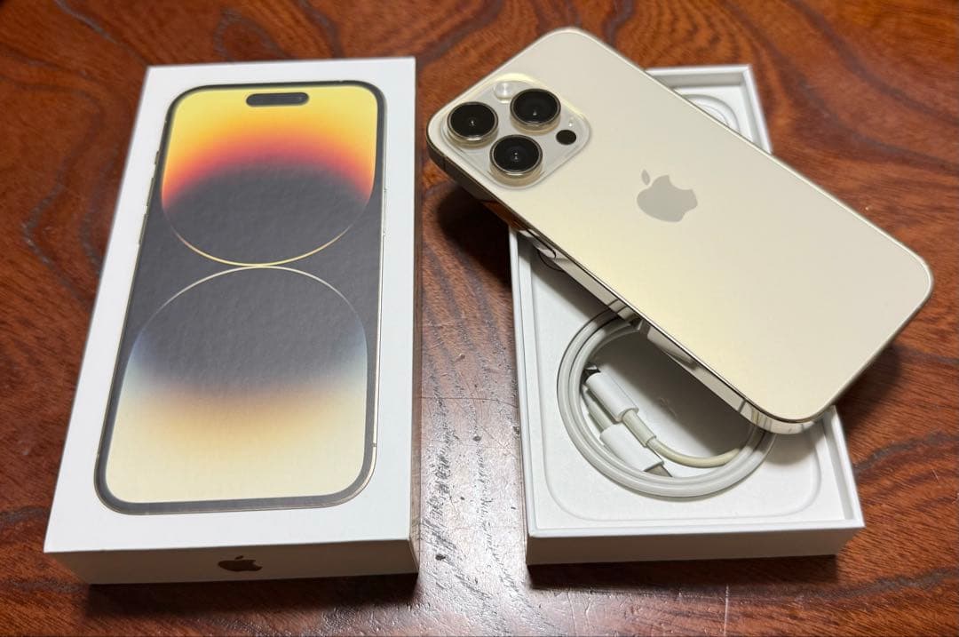 iPhone 14 Pro ステンレス製 512GB SIMフリー化実施済み