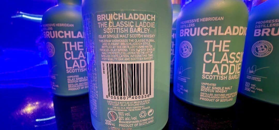 ブルックラディ ザ・クラシックラディ ミニボトル200ml【ウイスキー