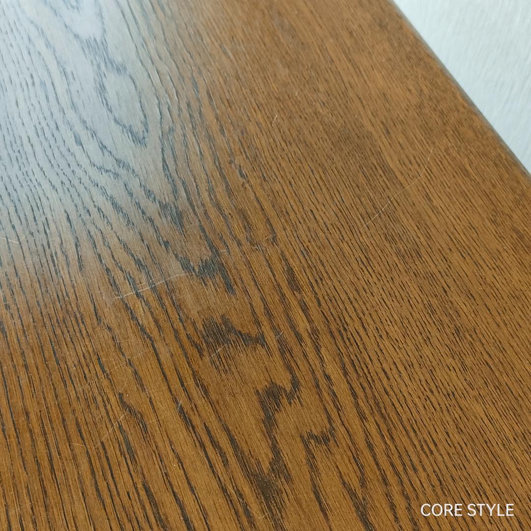 アンティークデスク 片袖机 オーク　ろくろ脚　A33