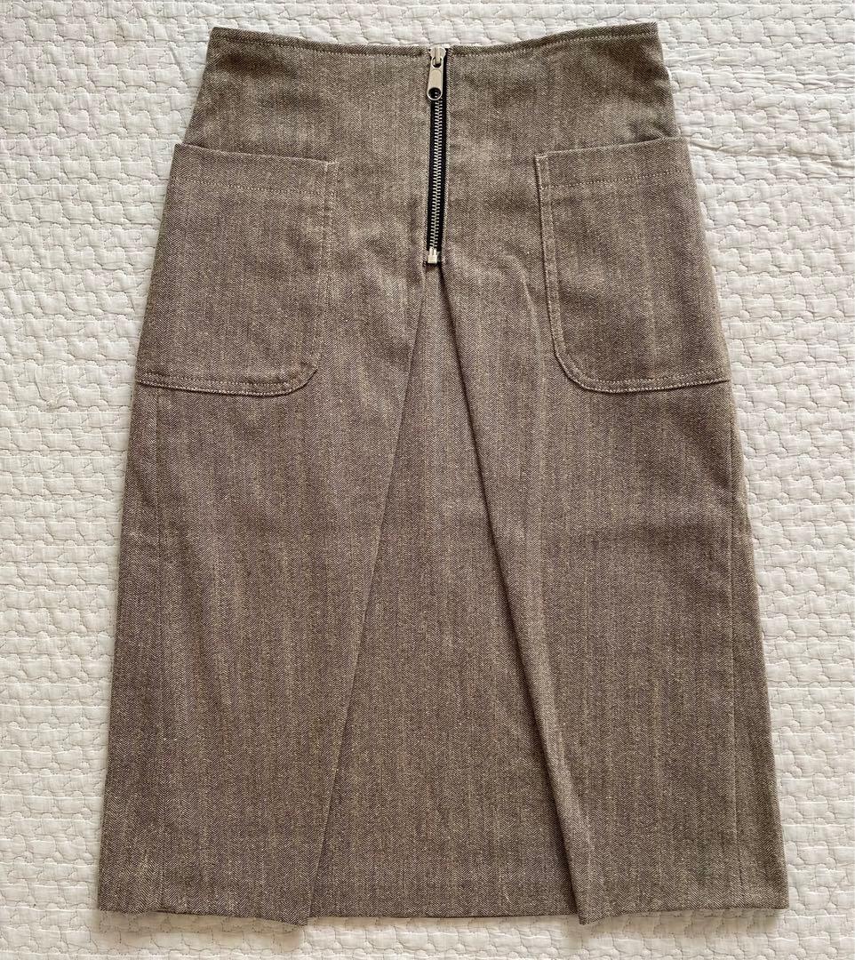 マルタン　マルジェラ　⑥ ツィードスカート 38