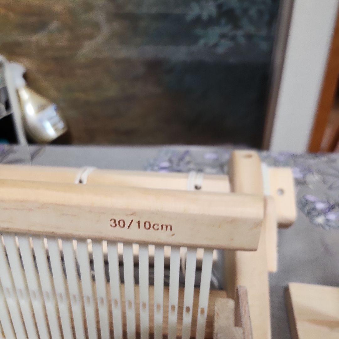 機織り機　卓上アヴリルLoom30　へドル3枚　部品欠品はハンドメイド