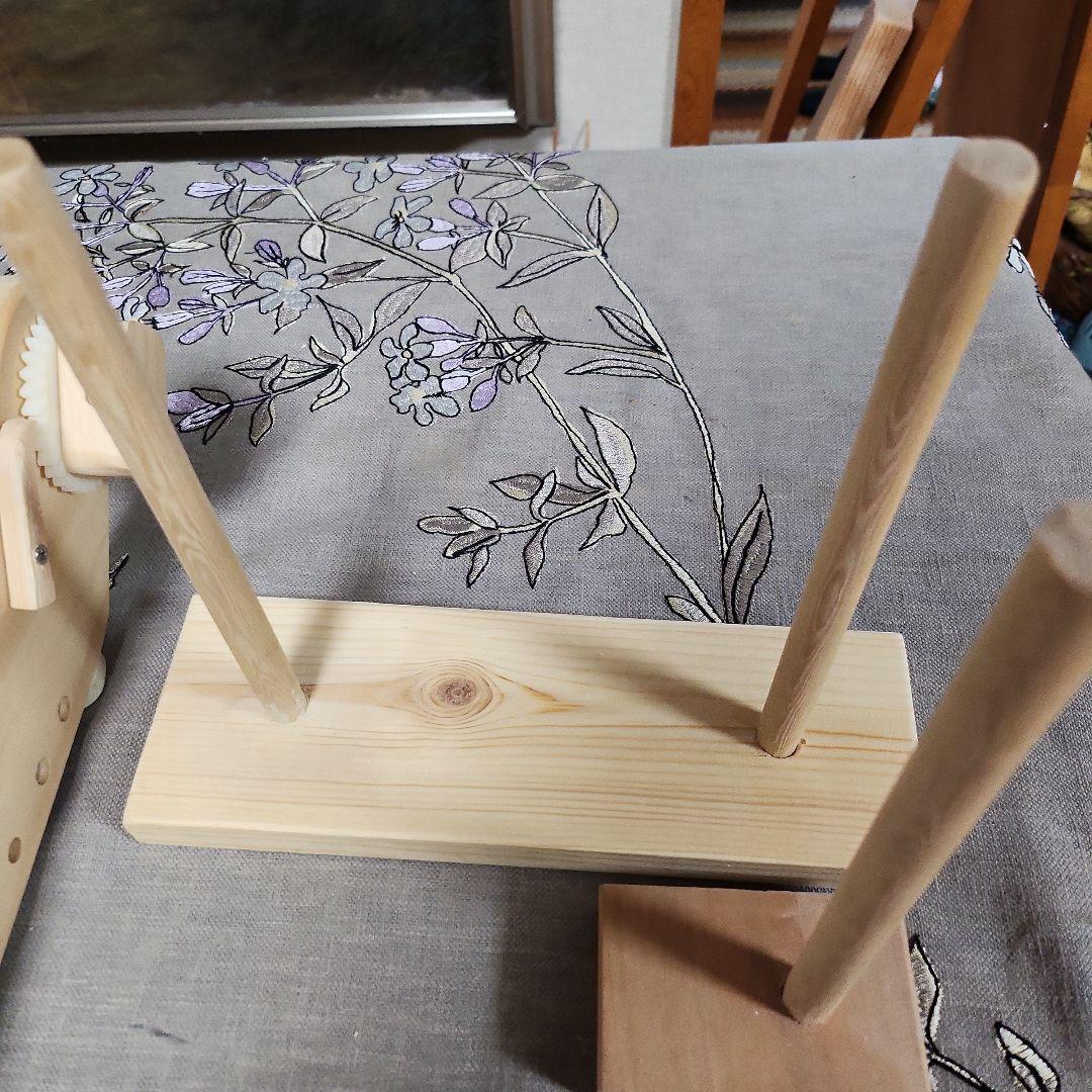 機織り機　卓上アヴリルLoom30　へドル3枚　部品欠品はハンドメイド