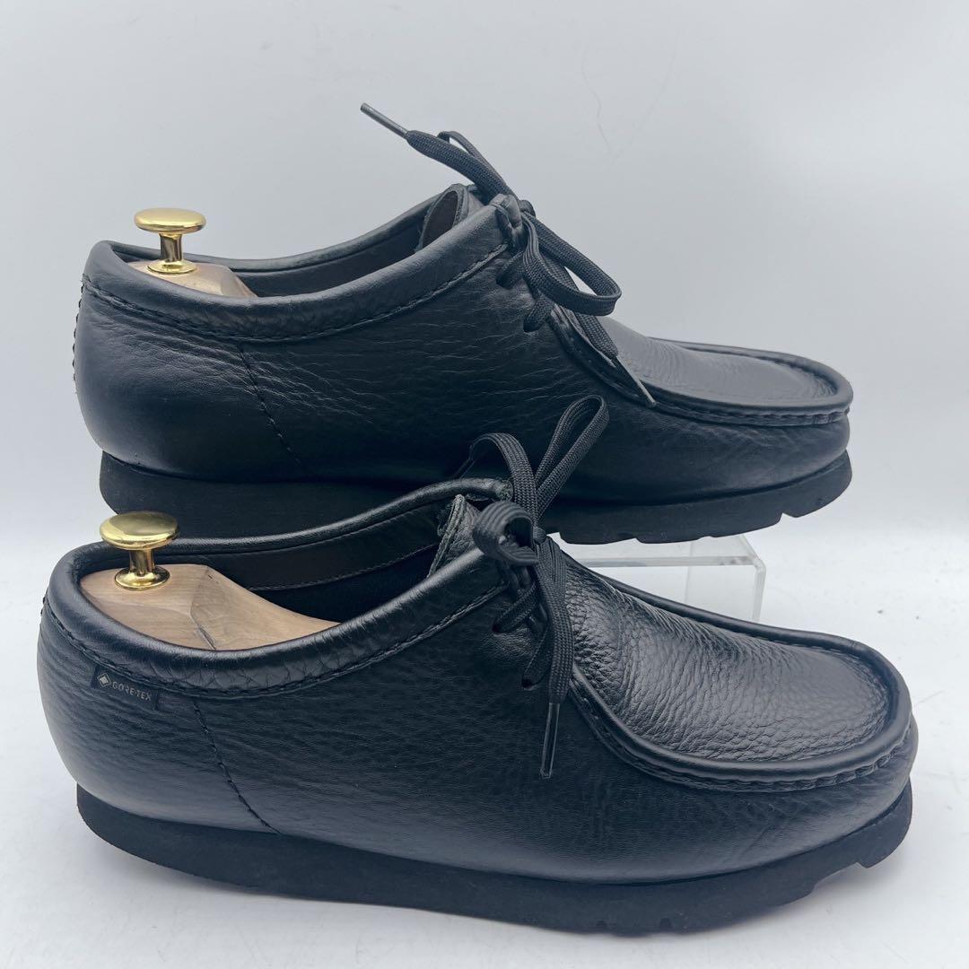 希少✨クラークス ビームス別注 ゴアテックス ビブラム レザー ワラビー 黒