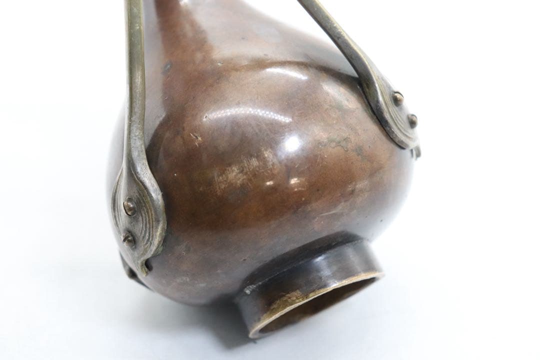 豆仏【古銅観音立像】 ー江戸時代 兜仏 鎧仏 懐中仏 念持仏 護身仏ー