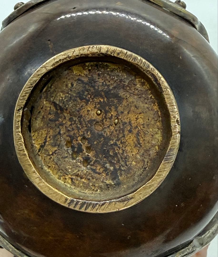 時代 唐銅 銅花器 茶道具 950g 送料込み260122 - メルカリ