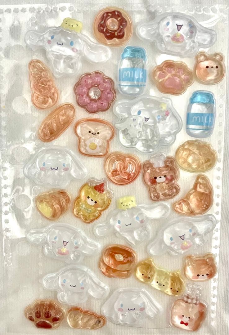 【完成品】ボンボンドロップ　うるちゅるベビー　サンリオ　しずくちゃん　シール帳