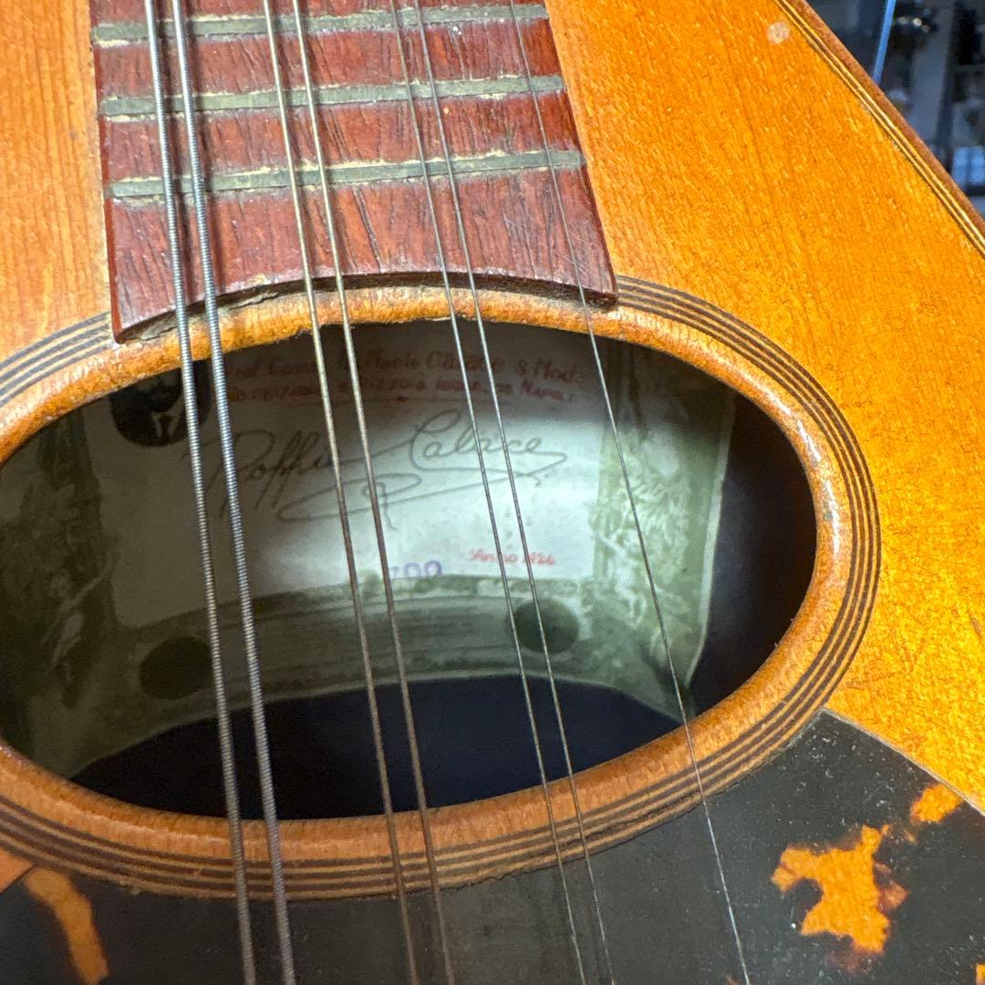 マンドリン　ラファエレ　カラーチェ　昭和　ヴィンテージ