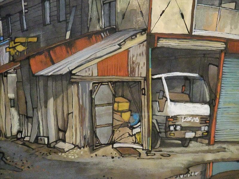 富山地方鉄道保線区図」巨匠 石田 歩 氏