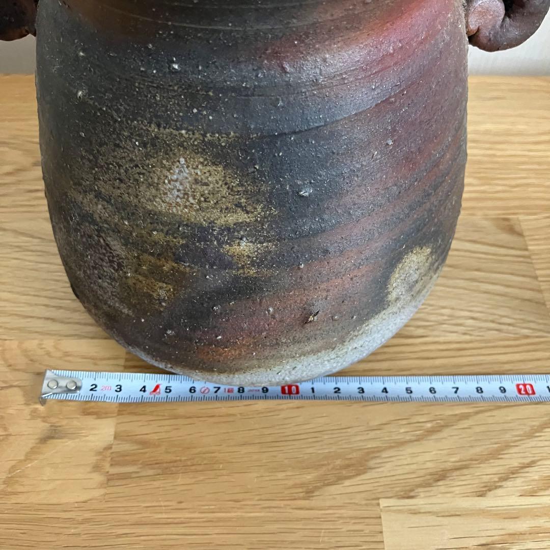 備前焼　水差し　花瓶　花器　蓋なし