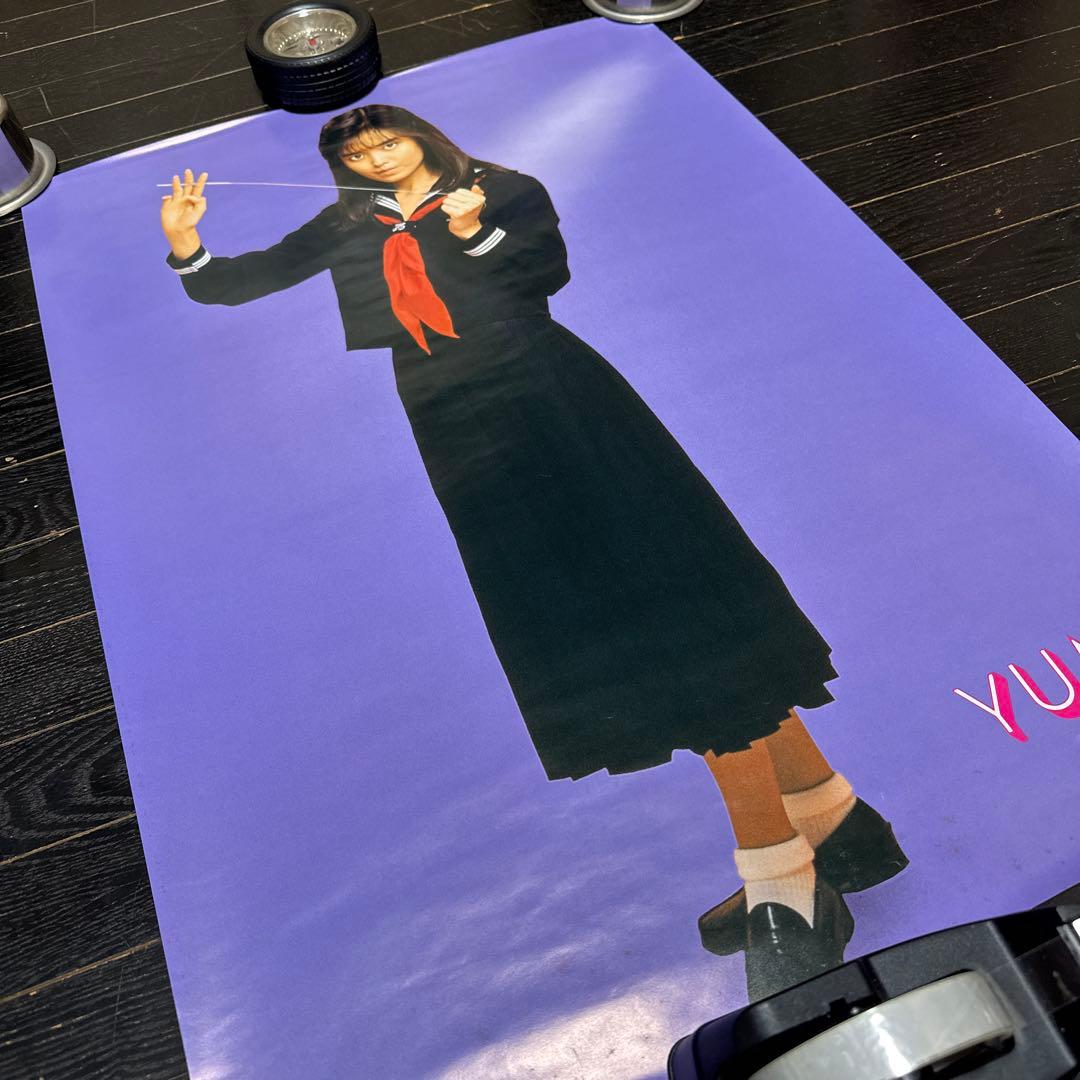 スケバン刑事　大型　ポスター　4枚セット　当時品　浅香唯　中村由真　大西結花